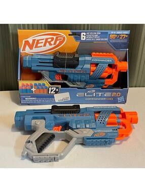 NERF Elite 2.0 Commander RD-6 Dart Blaster's (2)